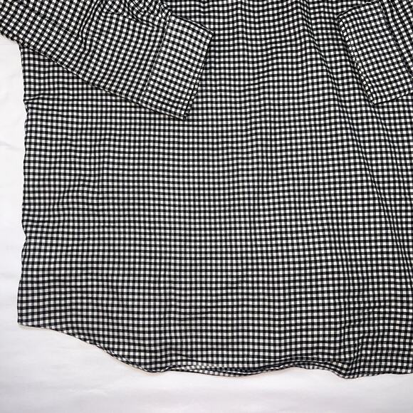 Ralph Lauren Shirt Mens Size XXL Black Gingham Check Classic Fit Button Preppy - Picture 13 of 14